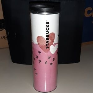 Starbucks Valentines To-Go Cup Refillable 16 Oz        c